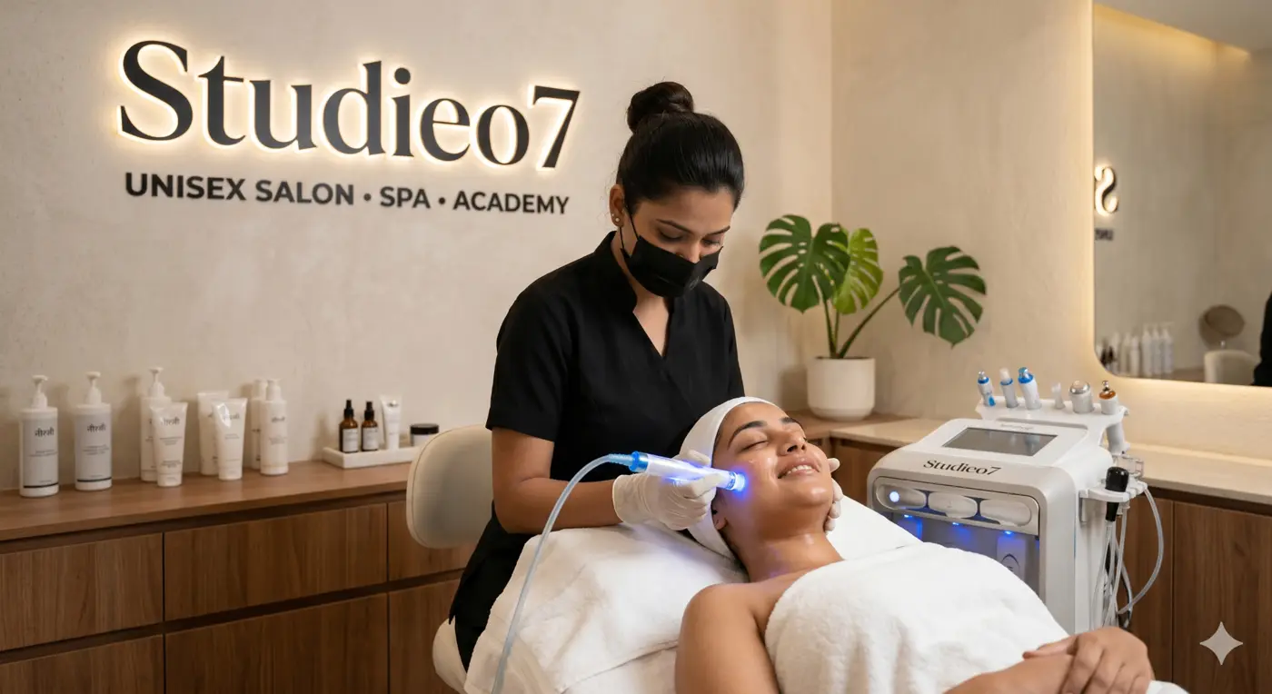 Beauty ritual at Studieo7 Virugambakkam